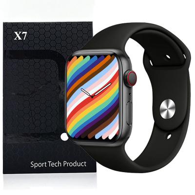 China Touch screen for wholesale smart watch X7 series 7 apple watch fitness tracker wristband X7 smart watch manufacturer smart watch for sale