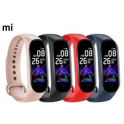 China Reloj Inteligente Track Fitness Tracker Reloj Inteligente Watch Pedometer Reminder M5 Smart Watch Sports Band MI Warch Wristband Women Kids Men Smart Watch for sale