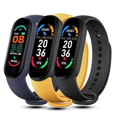 China 2022 NEW Touch Screen Smart Watch M6 Heart Rate Monitor Fitness Tracker M6 Smart Fitness Tracker Wristband Waterproof Activity Tracker for sale