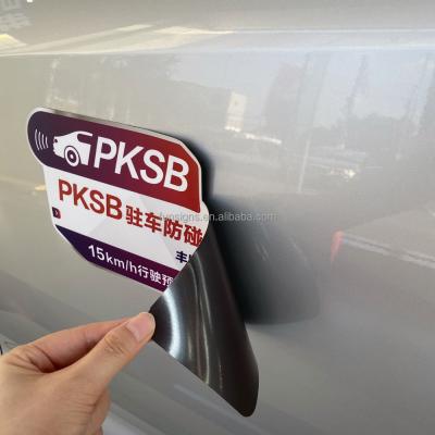 China Custom Reusable Magnetic Vinyl Signs Car Door Magnet, Magnetic Bumper Sticker for sale