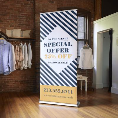 China Easy To Assemble Easy To Assemble Custom Printing Trade Show Exhibit Advertising Roll Stand Up Roll Up Banner for sale