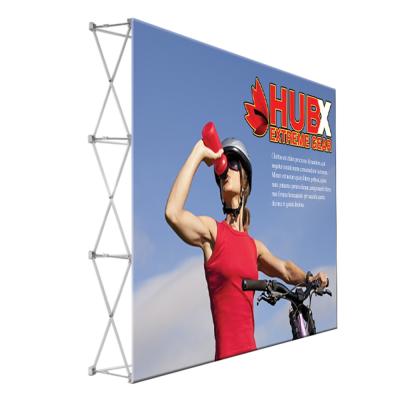 China Flexible Fabric Pop Display Backdrop Banner Ups With Custom Print for sale