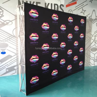 China Flexible Trade Show Background 3*3 Pop Up Banner Stand , Custom Logo Printed Pop Up Banner For Events for sale