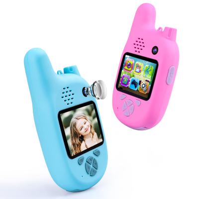 China NFC Function 1080P Children Mini Walkie Talkie Mp 3 Photo Video Smart Camera Toy Digital Kids Camera for sale