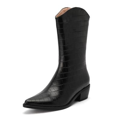 China Deodorization the latest ladies boots winter boots fashion high heel boots for sale