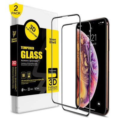 China Mobile Phone Factory Direct Supply Recycle Tempered Glass Screen Protector Premium For iPhone for sale