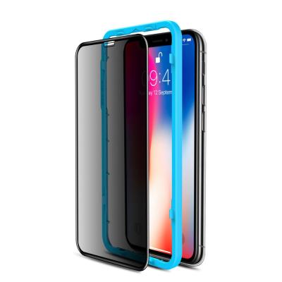 China Full SmartDevil 0.33mm Full Screen 9D Cell Phone 9H Tempered Glass 9D Glass Protector For IPhone xs Max Privacy Film for sale