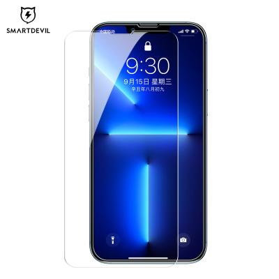 China Diamond Tempered Glass Screen Protector Frameless Super Smooth Super Smooth For iPhone 13 Edge Glass Explosion Proof Reinforced Film for sale