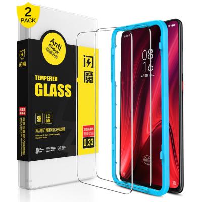 China Universal SmartDevil 2.5-6D Tempered Glass 3d Screen Phone Screen Glass Protector For Xiaomi 9 9H Hardness HD Tempered Glass 2.5D Edge for sale