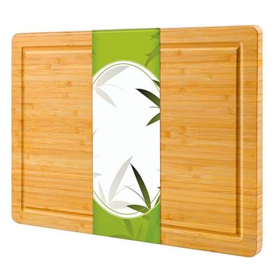 China Sustainable Kitchen Extra Large Bamboo Chopping Board (17 by 12 inches) Hot Sale for sale