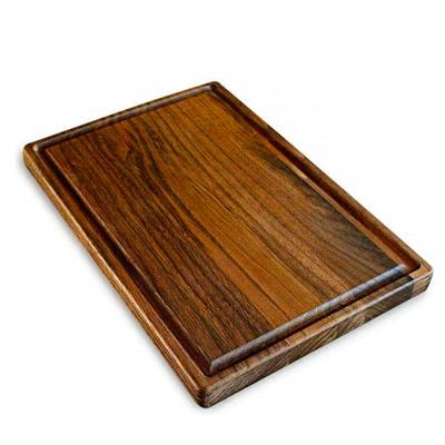 China Walnut Wood Cutting Board Sustainable By Kitchens Hardwood Cutting And Carving Countertop Chopper Wood for sale