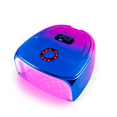 China Luxury Custom 84W Rechargeable Professional Wireless Cordless Portableled UV Nail Lamp for sale