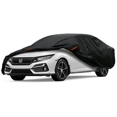 China Portable And Foldable Sun / UV Reflection 210D Oxford Cloth Full Car Cover for sale