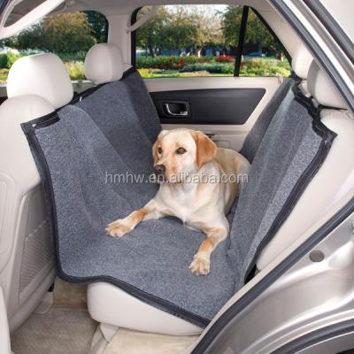 China Waterproof Dog Cat Hammock Blanket Cover Mat Portable Foldable Car Back Protector Back Seat for sale