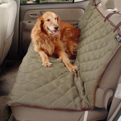 China Portable and Foldable Dog Cargo Liner with Waterproof Quilt Hatchback Pet Car Seat Cover for sale