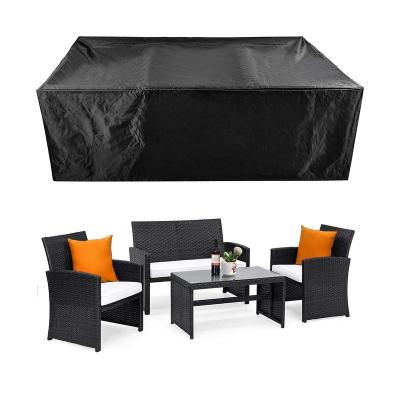 China Rainproof; Waterproof Outdoor Chair Sofa Cover Patio Furniture Cover Oxford PU PVC Table Cover UV Protection for sale