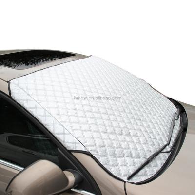 China Lowering Car Temperature Rain Cover Magnetic Top Car Window Cover Inner Half for sale