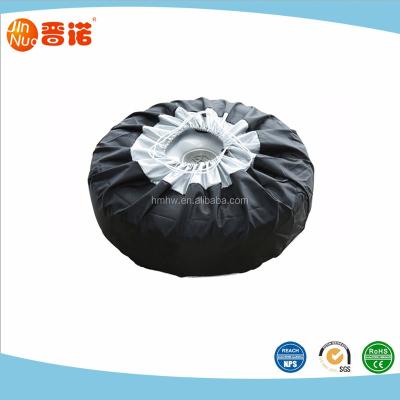 China Universal Available Rack Wheel Cover Tire Car Wrapping Tire Cover Eco-Friendly Storage and Carry Bag Cover for sale