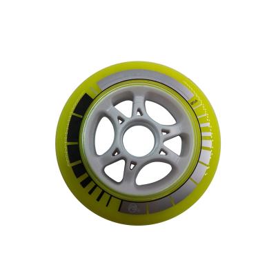 China Factory Directly Sale Super High Quality Super High Rebound PU Inline Skate Wheel For Inline Skates for sale