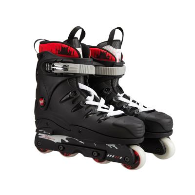 China OEM/ODM Impact Resistant Material Integrated Stunt Skates Professional Derby Integrated Stunt Skates Inline Aggressive Skates for sale