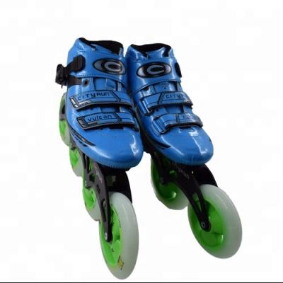 China Carbon Fiber / Fiberglass Out Door High Quality Professional Speed ​​Skates 4 Wheels Roller Skates Street Integrated Racing Roller Skates For Kids And Adults for sale