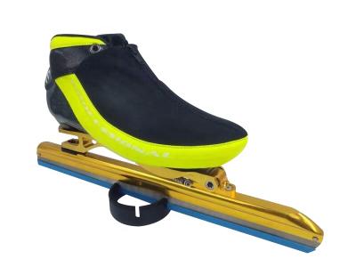 China Applause long lane ice speed lane long ice skate speed skate newcomer wholesale dislocation skates shoe applause professional ice skate for sale