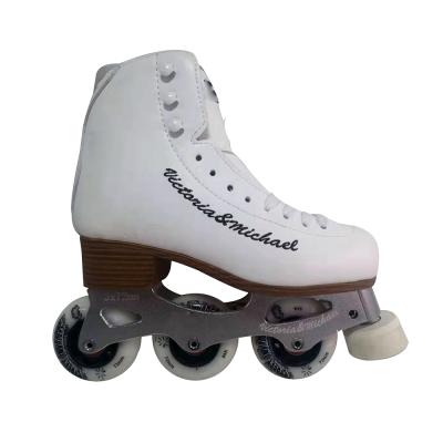 China New Design Styles Lady Figure Skates Rubber Figure Skates for sale