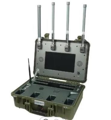 China Dji Aeroscope Mobile Drone Detection 5km Long Range Drone Detection Device 8 Bands for sale