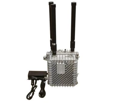 China Fiberglass Drone Rf Jammer 3 Band 700-1100MHz Drone Signal Scrambler for sale