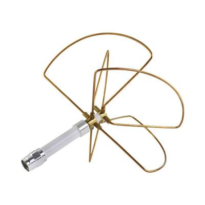 China Factory Customized Frequency High Gain Fiberglass Four Leaf Clover Antenna for Drone Uav high power antenna for sale