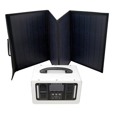 China Type C Super Solar Generator 1000w 300w 500w Solar Power Generator Low MOQ For Home Camping for sale