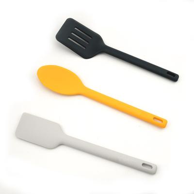 China Stocked Wholesales 3 Pieces Silicone Cooking Utensils Set Cooking Silicone Cooking Utensils for sale