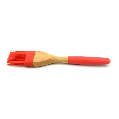 China Stocked Kitchen Silicone Baking Tools Pastry Tools Food Grade Silicone Pastry Brush for sale