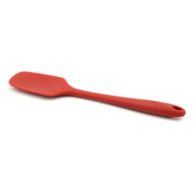 China Baking Stocked Baking Cake Tools Utensil Non Stick Silicone Heat Resistant Scraper Spatula for sale