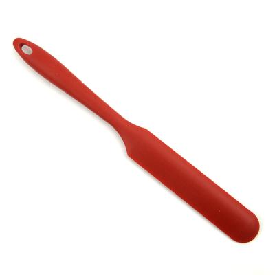 China Non Spatula Cookware Cake Tools Stick Silicone Stocked Baking Heat Resistant Spatula for sale