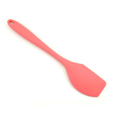 China Non Heat Resistant Cookware Baking Stick Silicone Scraper Stocked Heat Resistant Spatula for sale