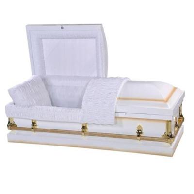 China M-20111 Style Quality Metal American Casket America Coffin For Sale for sale