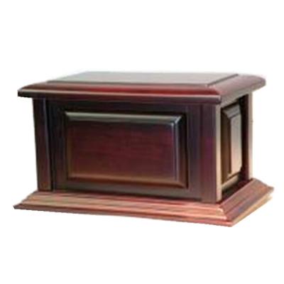 China M-914 Style European Funeral Urns Human Wooden Urn For Cremation for sale