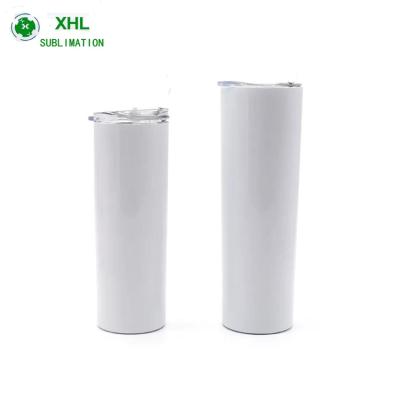 China Disposable Customized White Color Sublimation Tumbler 20oz Stainless Steel Tumbler For Christmas Gift With Double Wall for sale