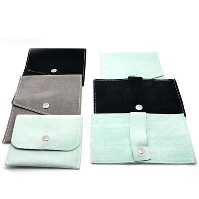 China New Sale Popular Wholesale Custom Button Jewelry Pouch Recyclable for sale