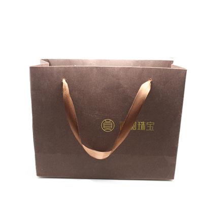 China Cheap Wholesale Recyclable Manufacturer Reuse Brown Paper Bags for sale