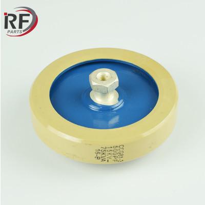 China RF Power Pot Capacitor 20KV 500PF 90KVA RF power coupling capacitor for sale