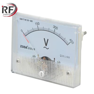 China RF PARTS ZD72-Hz 45~65Hz DC Amp Meter Ammeter Black Pointer Analog Voltmeter for sale