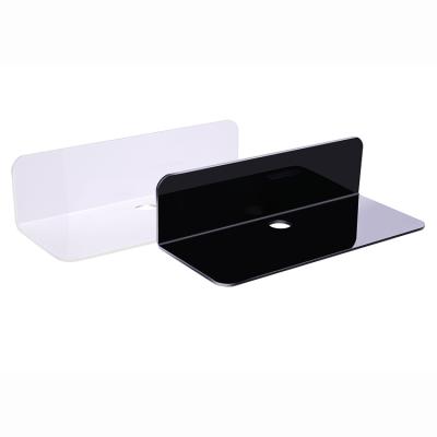 China Waterproof Modern Acrylic Shelves Wall Mounted Acrylic Shelf Bar Shelf for sale