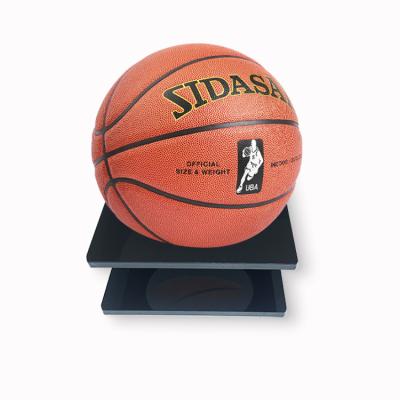 China Fashion Waterproof Fashion Acrylic Ball Rack Display Stand Holder Soccer With Acrylic Display Stand Holder for sale