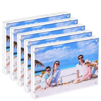 China Waterproof A3 A4 Permission Certificate Acrylic Photo Frame A4 Frame Acrylic Picture Frame for sale