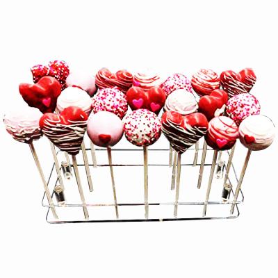 China Waterproof 21 Hole Lollipop Display Large Lollipop Display Furniture Lollipop Rack Display Rack for sale