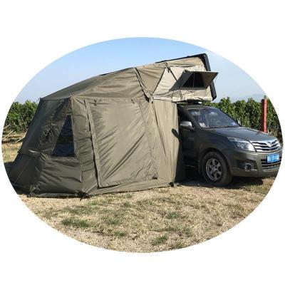 China Newly Extended Type High Quality Auto Hard Shell 4 Person Aviation Car 4X4 Camper SUV Aluminum Outdoor Camping Roof Top Tent For Sale for sale