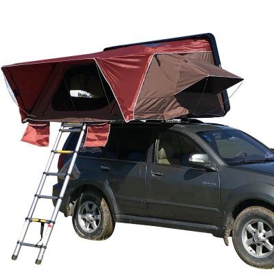 China Extended Type Outdoor Camping/Picnic/BBQ/Fishing Roof Top Family Tent For Cars Hard Shell Roof Top Tent for sale