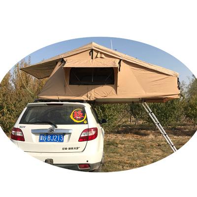 China Extended Type Car Roof Tent Soft Top Roof Tent ABS Shell Outdoor Roof Tents for sale